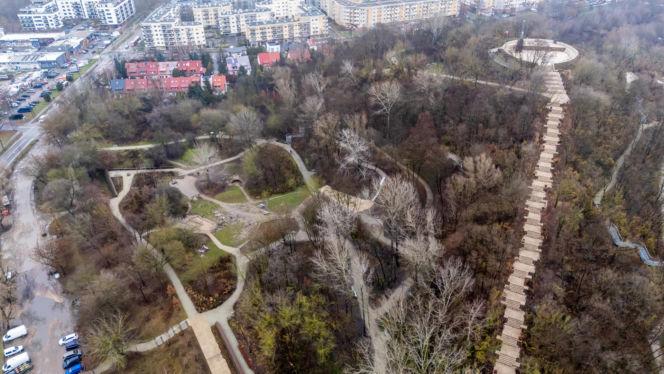 Park Akcji "Burza" w jesiennej odsłonie