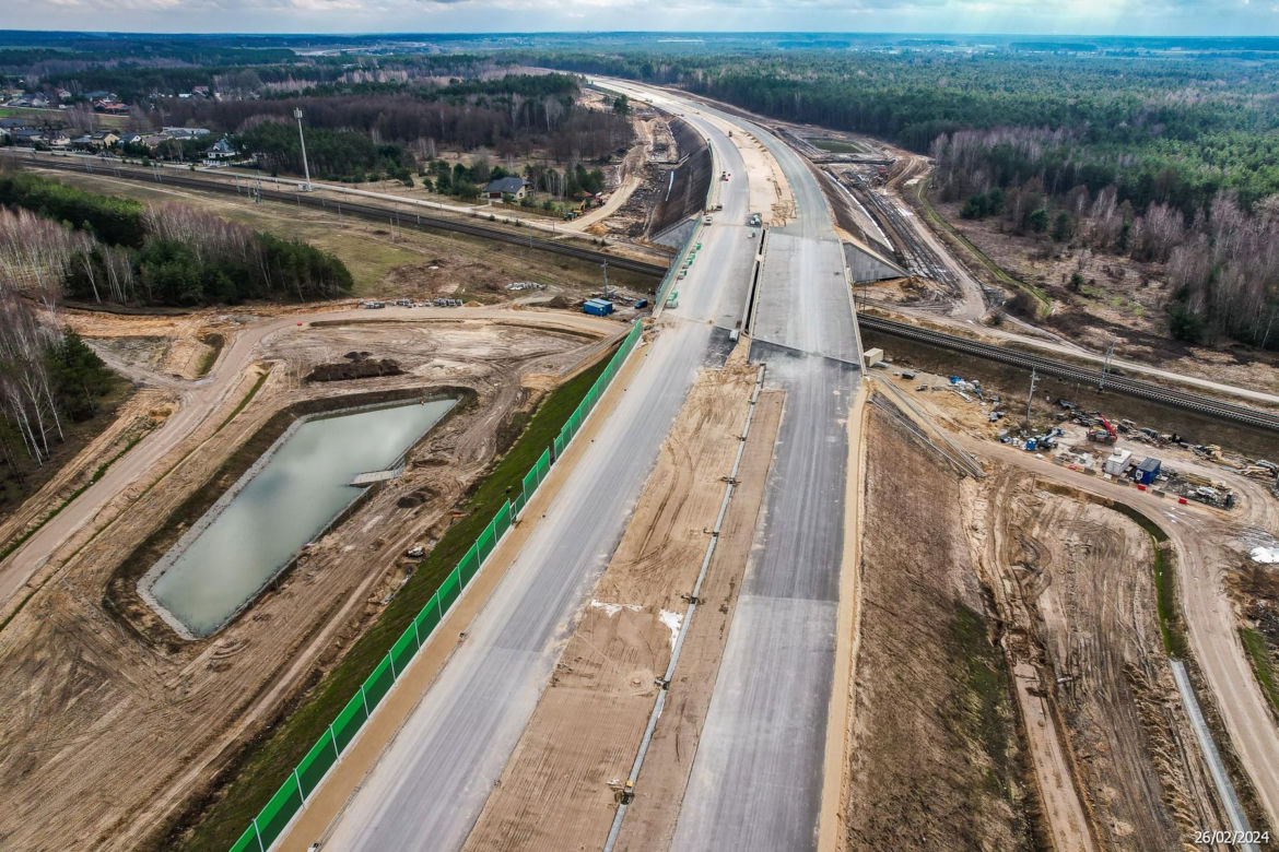 Budowa autostrady A2 Siedlce Zachód - Siedlce Południe