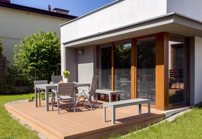 Dom kostka z lat 50. po przebudowie