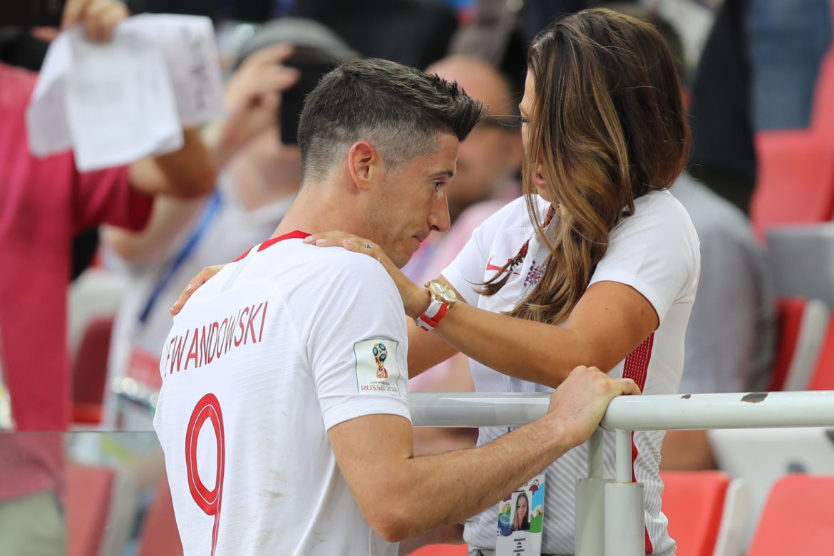 Robert Lewandowski i Anna Lewandowska