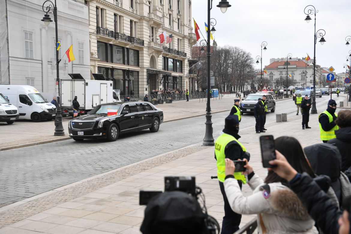 Joe Biden w Warszawie: trasa przejazdu. Gdzie można zobaczyć Joe Bidena w Warszawie?	
