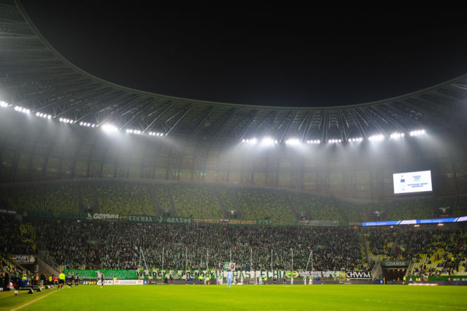 Lechia Gdańsk - Cracovia, zdjęcia kibiców z meczu 20. kolejki PKO BP Ekstraklasy