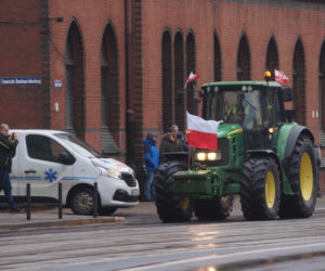 Strajk rolników w Bydgoszczy [ZDJĘIA]