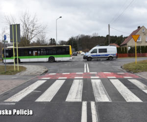 Pijany kierowca wjechał w miejski autobus w Zielonej Górze