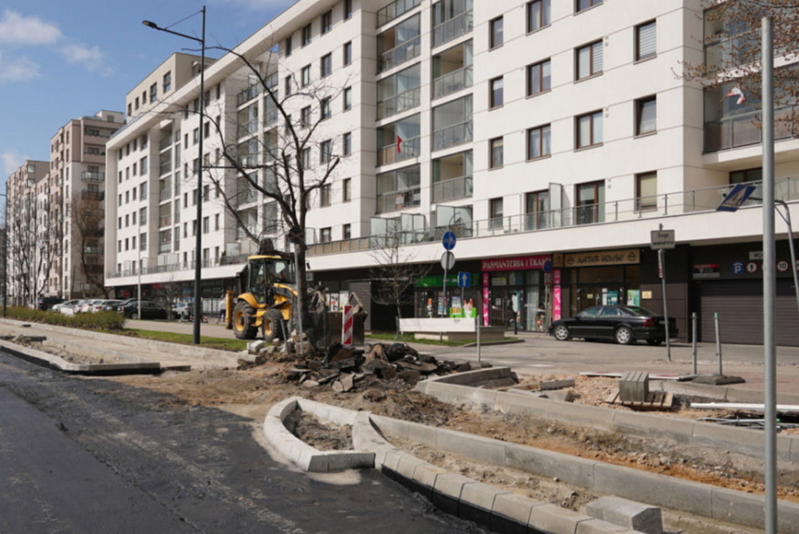 Remont ul. Sokratesa dobiega końca? Kiedy ulicą pojadą kierowcy?