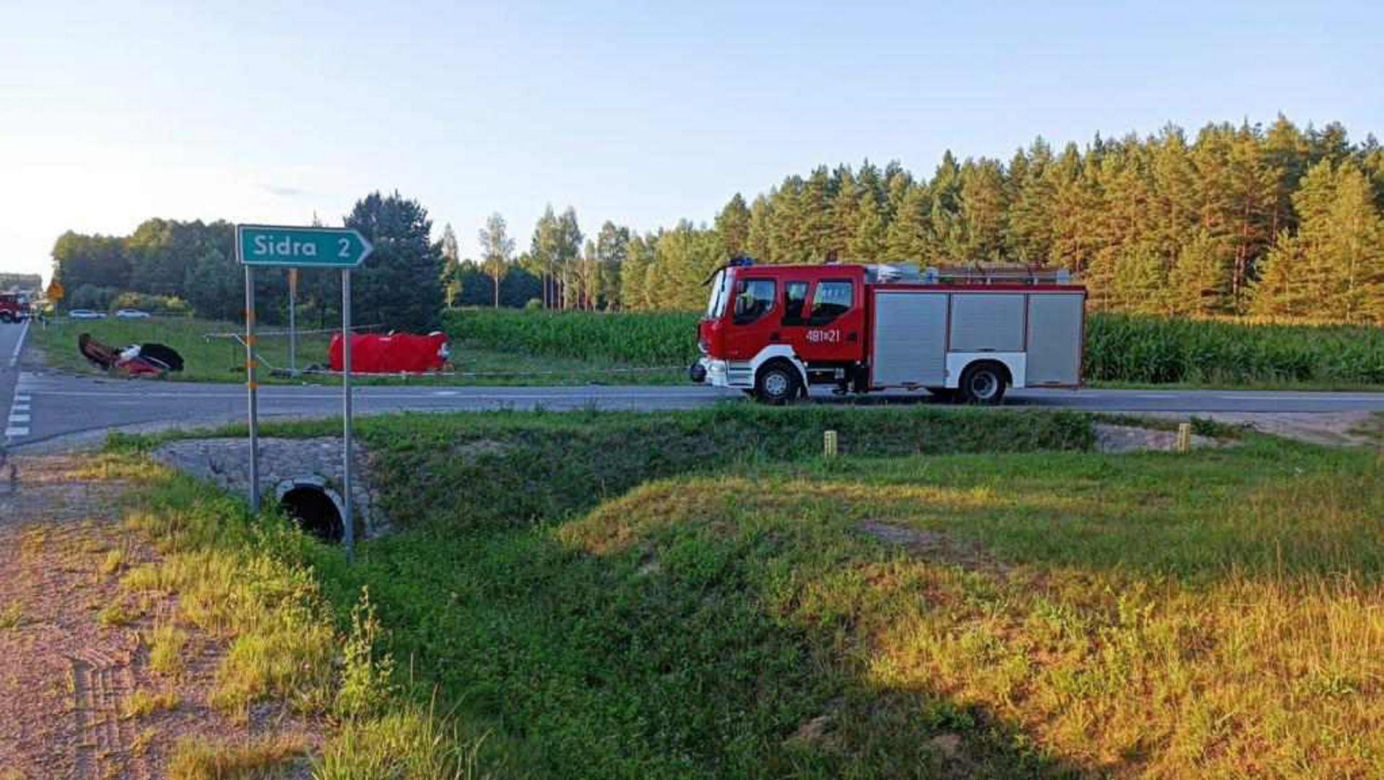 Wypadek w miejscowości Słomianka - cztery osoby nie żyją