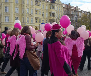 Marsz Różowej Wstążki w Szczecinie