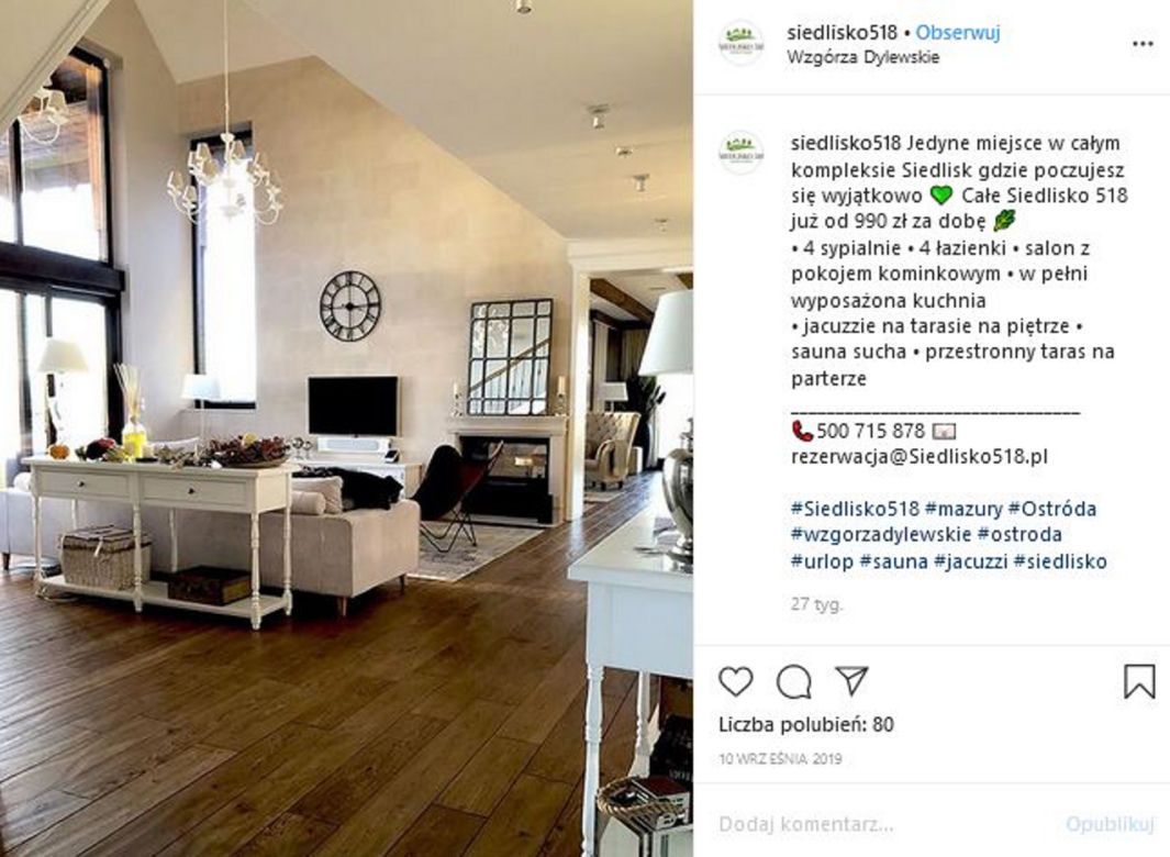 Małgorzata Rozenek w luksusowej twierdzy chroni się przed wirusem 