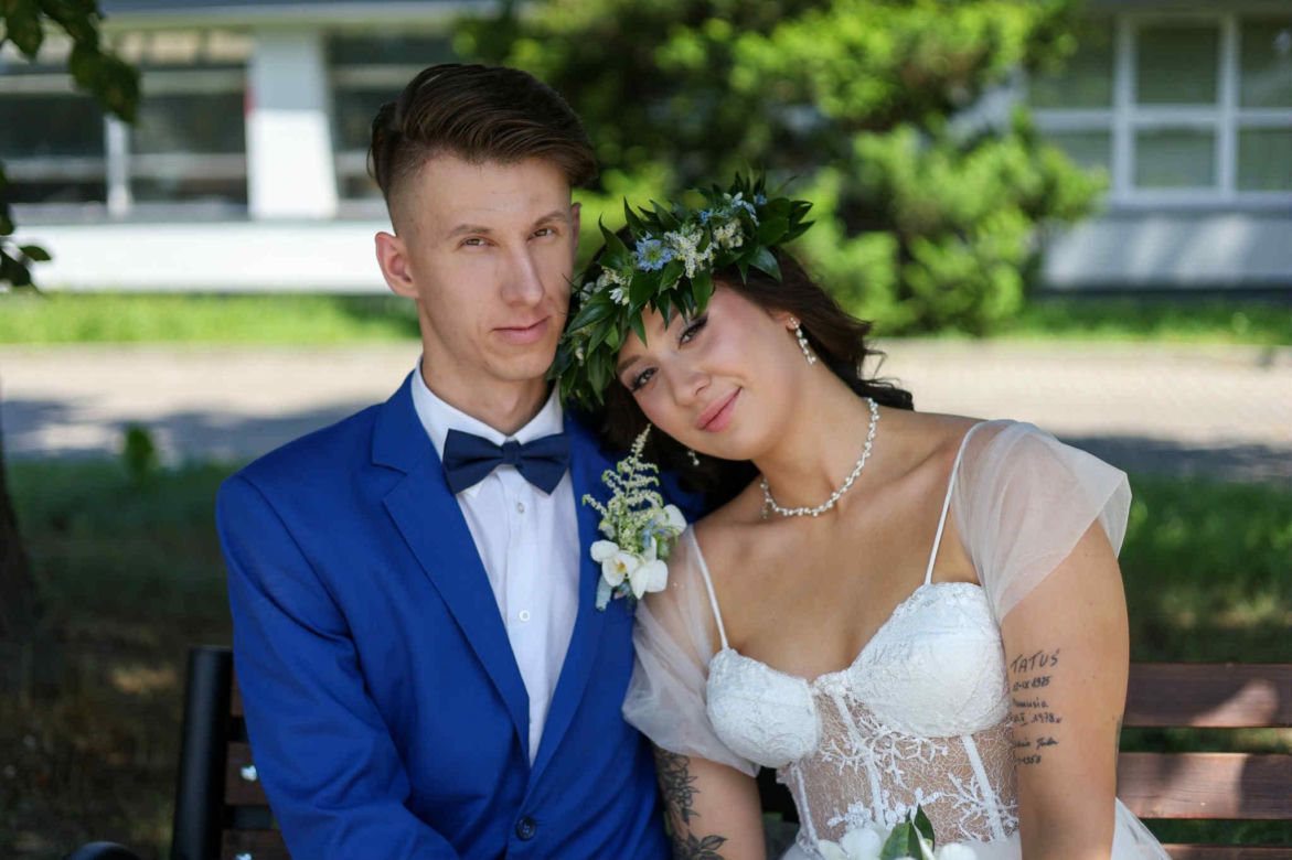 Klaudia i Mateusz wzięli ślub w Łódzkim Hospicjum