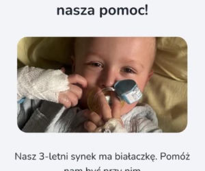 Synek Marty Chyczewskiej choruje na białaczkę