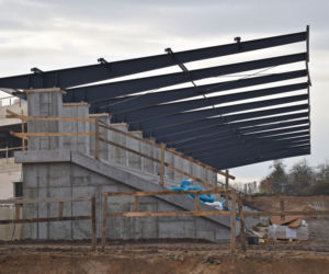 Postępy na budowie Stadionu Miejskiego w Szczecinie
