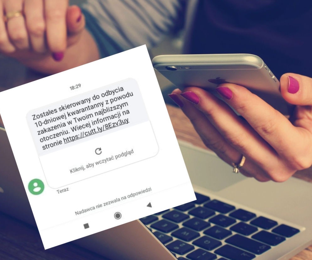 Mieszkańcy Podkarpacia masowo dostają SMS-y o kwarantannie. Sanepid bije na alarm!