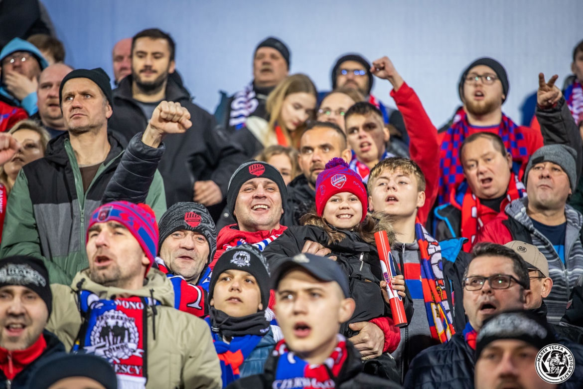Raków Częstochowa - Śląsk Wrocław: Liderzy nie zawiedli, kibice również ZDJĘCIA