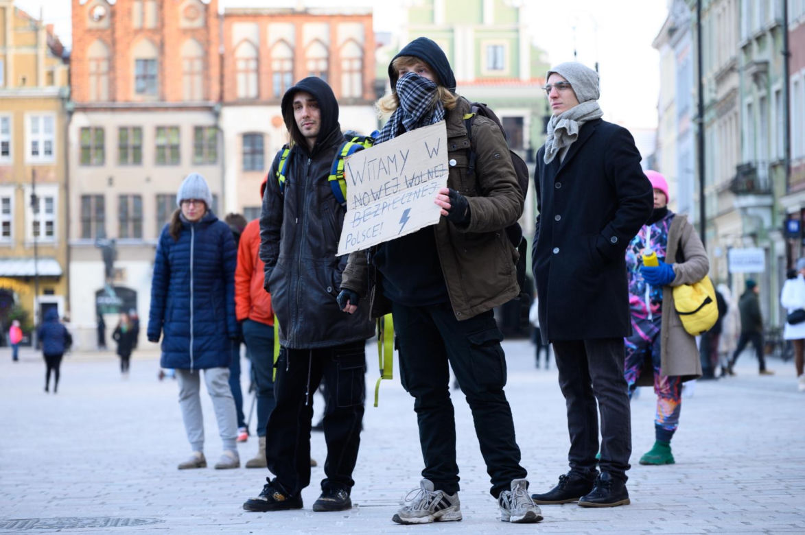 Pikieta za liberalizacją prawa aborcyjnego w Poznaniu - 7 stycznia 2024
