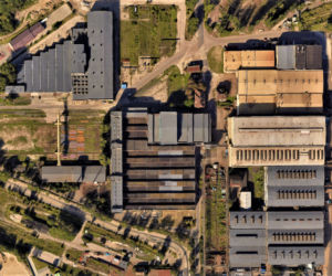 Szczecin w szczególe według Google Earth