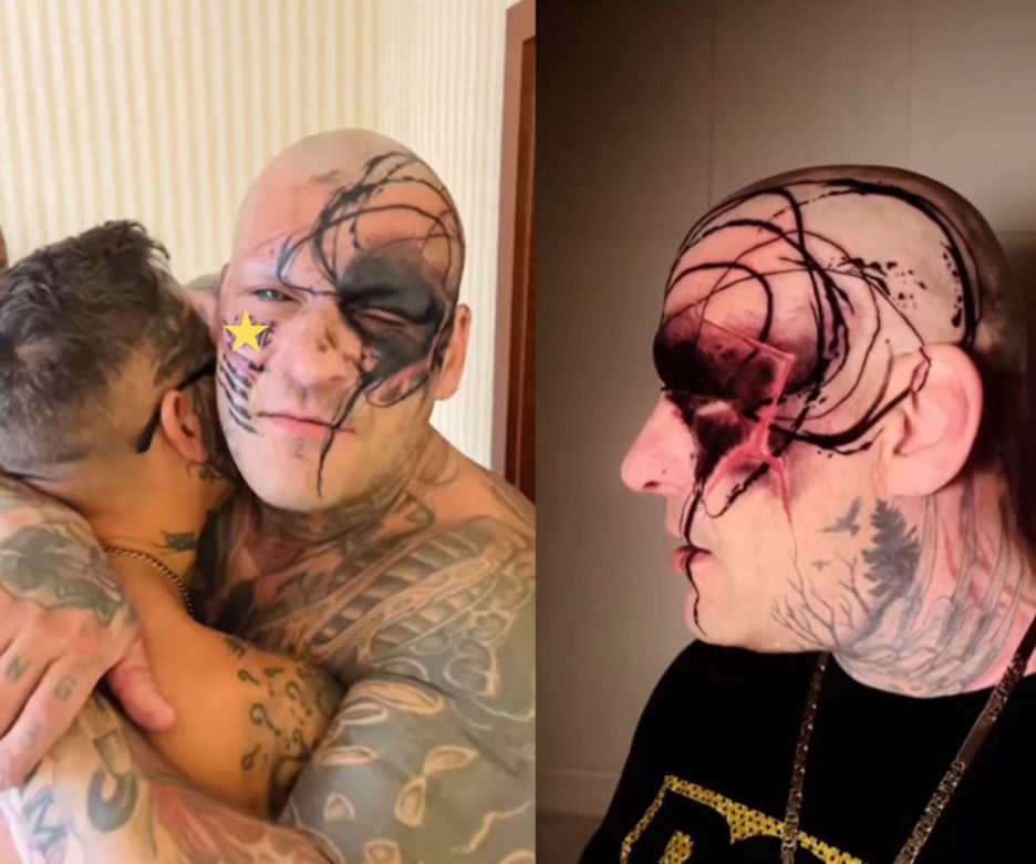 Popek dokonał skaryfikacji, zafarbował gałkę oczną, a teraz... "To obrzydliwe!"
