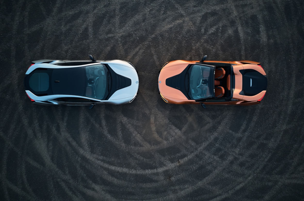 BMW i8 Roadster, BMW i8 Coupe