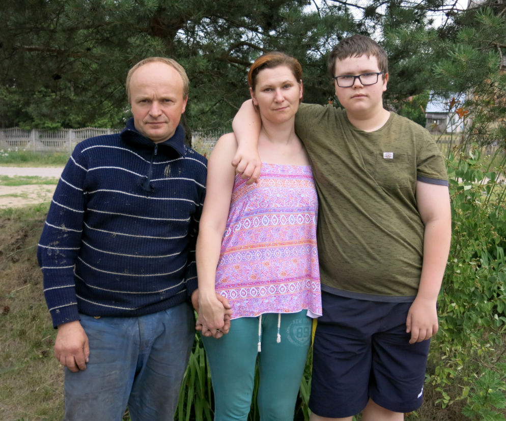 Marek i Katarzyna Kierzkowscy z synem Hubertem