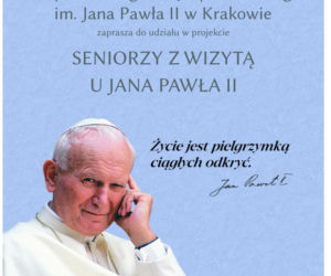 Seniorzy z wizytą u Jana Pawła II