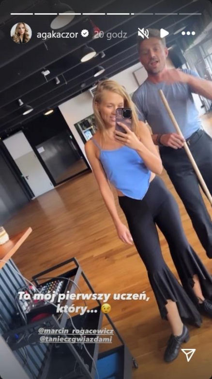 Agnieszka Kaczorowska dumna jak nigdy. Rogacewicz? Mokry od góry do dołu!