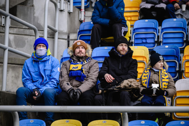 Arka Gdynia - Legia Warszawa: Zdjęcia kibiców z meczu 20. kolejki PKO BP Ekstraklasy