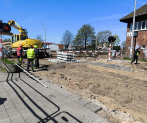 Remont ulicy Święciechowskiej w Lesznie kwiecień 2026