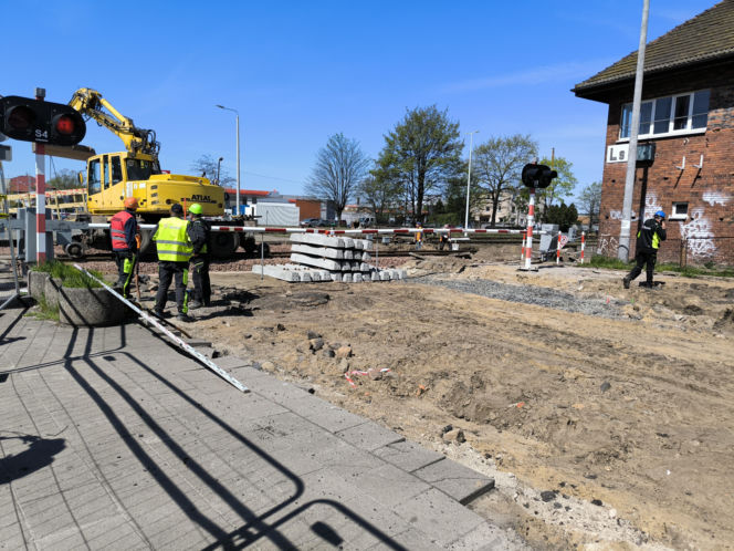 Remont ulicy Święciechowskiej w Lesznie kwiecień 2026