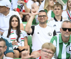 Legia Warszawa - Zagłębie Lubin: Zdjęcia kibiców