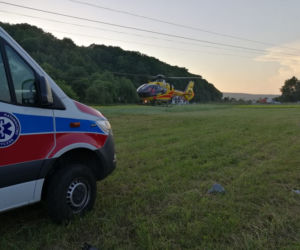 Wypadek w Olszynach