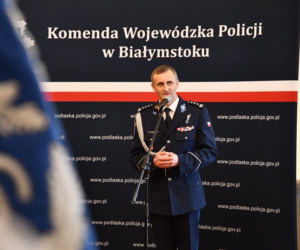 Podlascy policjanci mają nowego komendanta wojewódzkiego