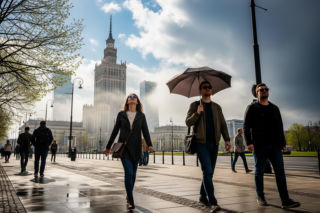 Wiosna w Warszawie, czy tylko z nazwy? Mieszkańcy czekają na cieplejsze słońce 01.03.2026!