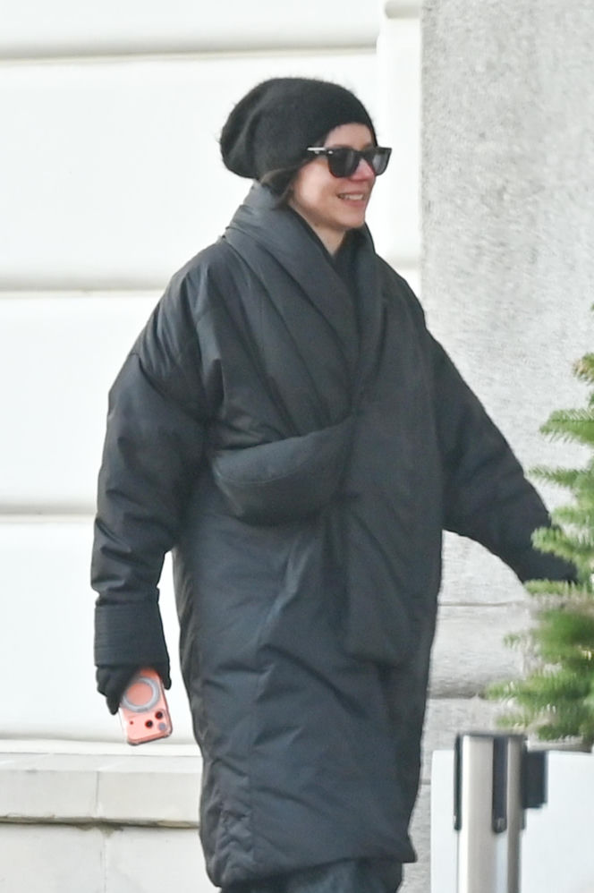 Marek Kondrat z żoną i córką w Warszawie