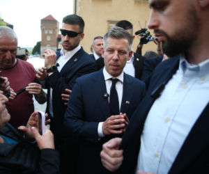 Peter Magyar w Krakowie