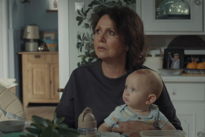 M jak miłość odc. 1914. Marysia (Małgorzata Pieńkowska), Antoś (Mark Myronenko)