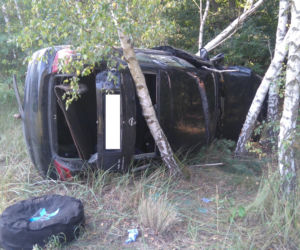 Groźny wypadek pod Bydgoszczą. Jedna osoba trafiła do szpitala! [ZDJĘCIA]