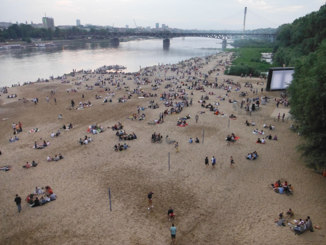 Plaża Most Poniatowskiego