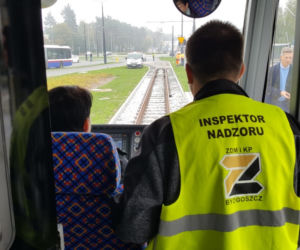 Tramwaje wróciły na górny taras Bydgoszczy! Czy na stałe? [WIDEO, ZDJĘCIA] 