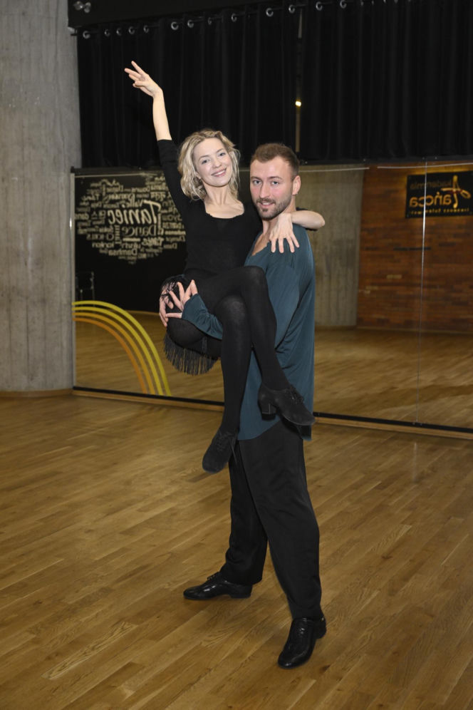 Kulesza uczy Gałązkę tańczyć