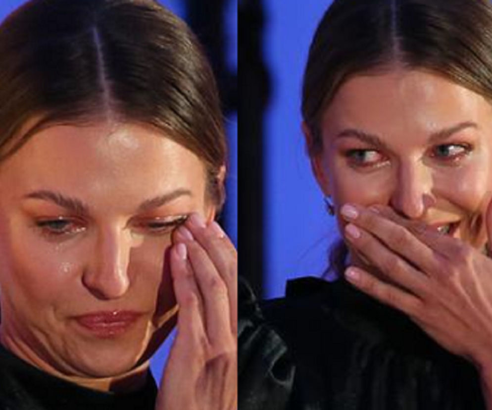 Anna Lewandowska zalała się łzami