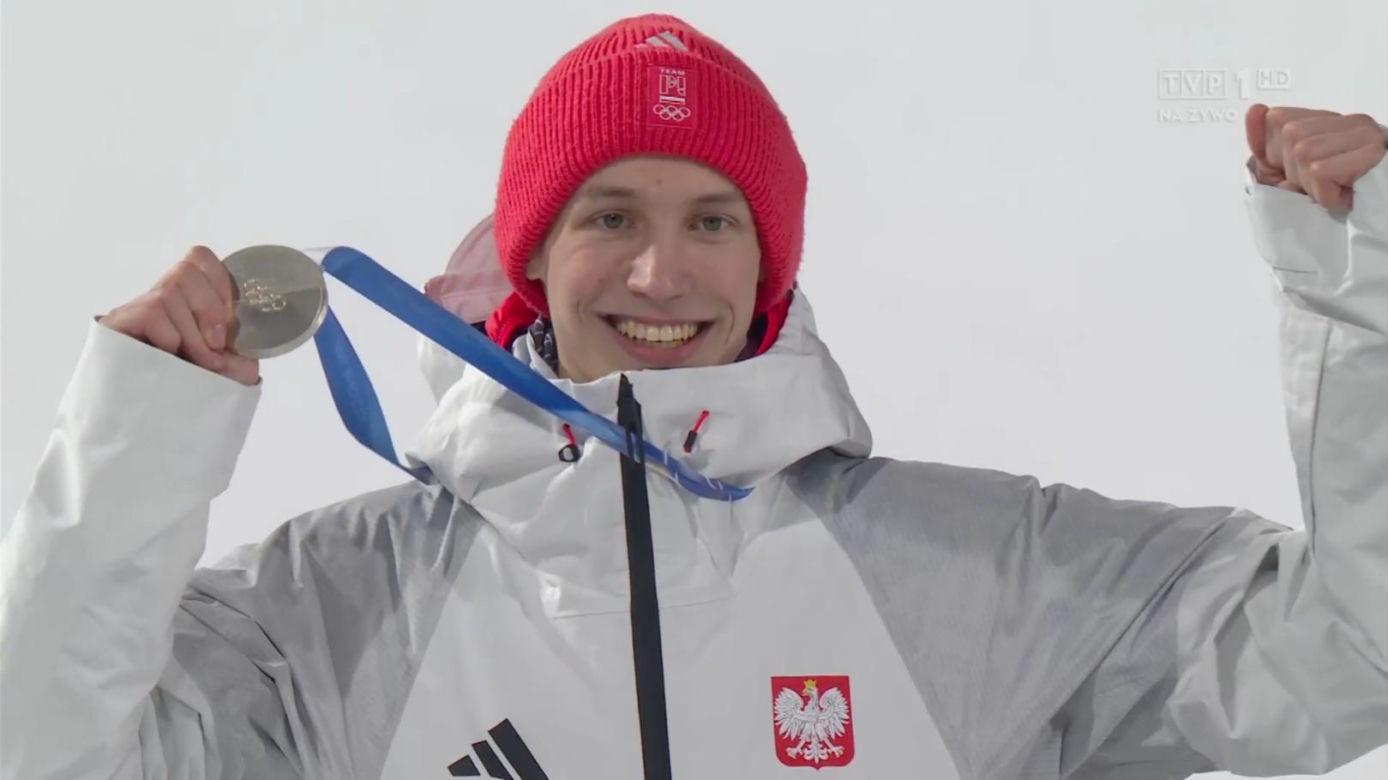 Kacper Tomasiak odebrał medal IO