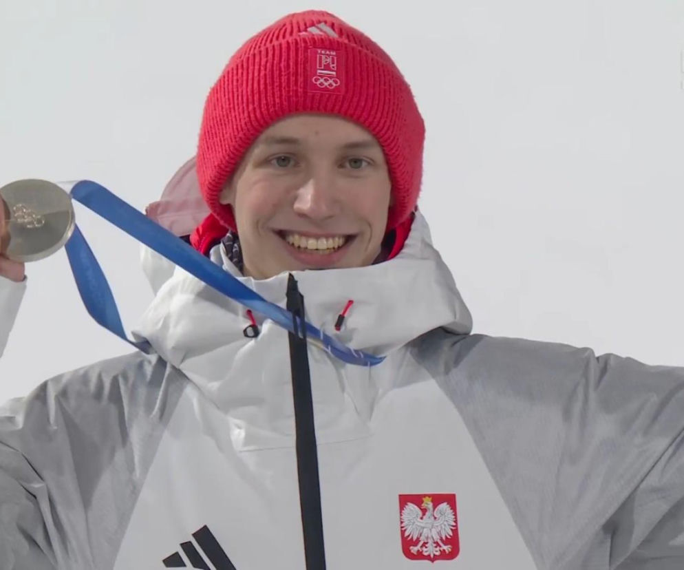 Kacper Tomasiak odebrał medal IO