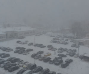 Śnieżyca w Białymstoku 2019