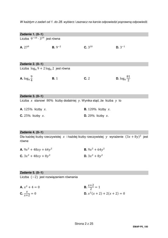  Matura poprawkowa 2021, matematyka. Odpowiedzi, pytania, arkusze CKE [24.08.2021]