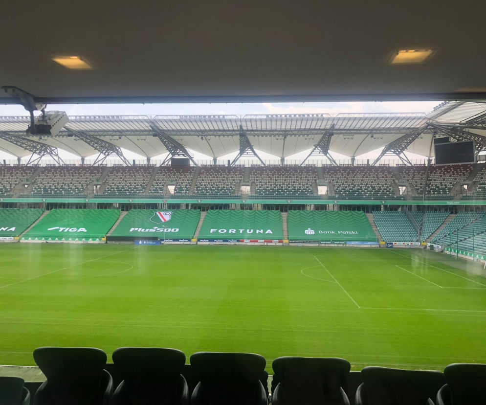 Na Stadionie Legii w Warszawie powstaje Centralny Punkt Szczepień