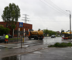 Ulice Warszawy popłynęły po ulewie