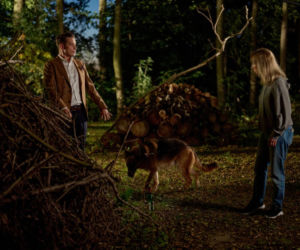 Na Wspólnej odc. 4119. Darek Żbik (Michał Mikołajczak), Wagnerowa (Katarzyna Ankudowicz)