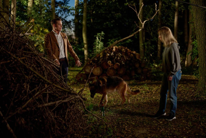 Na Wspólnej odc. 4119. Darek Żbik (Michał Mikołajczak), Wagnerowa (Katarzyna Ankudowicz)