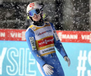 Skoki narciarskie w Zakopanem 13.02.2021. Andrzej Stękała na podium! 