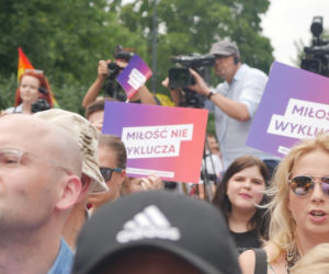 Protest przeciw przemocy w Białymstoku