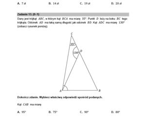 Egzamin ośmoklasisty 2022 - matematyka. Arkusz, zadania